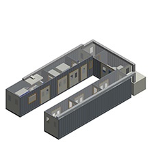 Container battery safety laboratory